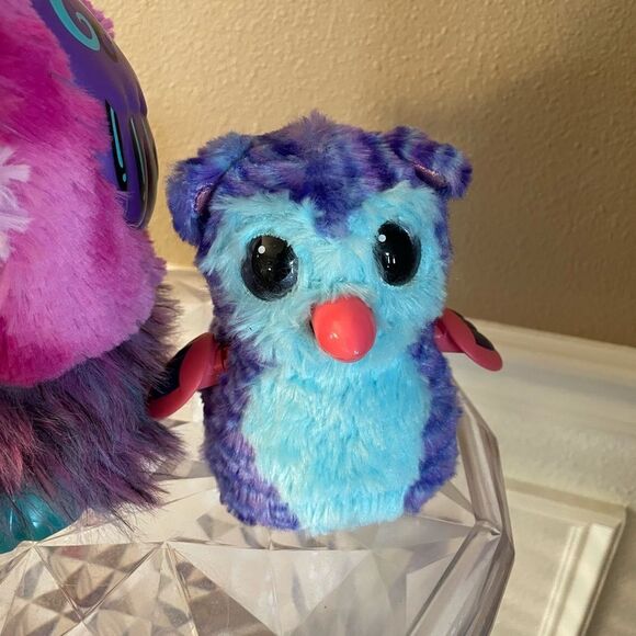 Hatchimals Llalacorn GROWS and Fabulos Forest Tigrette Interactive Plush Pets - Picture 4 of 12